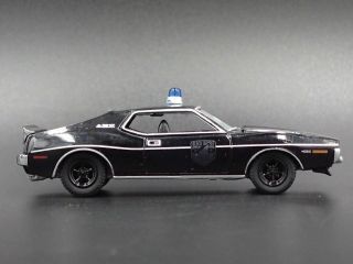 1971 71 AMC JAVELIN AMX POLICE RARE 1:64 SCALE COLLECTIBLE DIECAST MODEL CAR 3