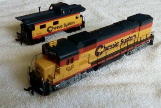 Tyco Alco 430 Diesel & Matching Caboose Rare Limited Edition Package