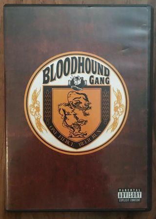 Bloodhound Gang - One Fierce Beer Run (dvd,  2003) Rare Rock Band Vg