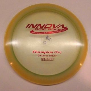 Innova Champion Orc Natural Beauty Pearly Ice Rare Disc Golf Driver Thrower