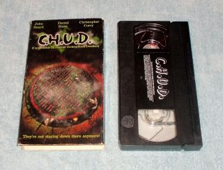 C.  H.  U.  D.  (vhs,  2001) Rare Horror Movie Heard,  Stern,  Curry,  With