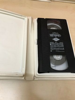 The Little Mermaid (1990 VHS) Rare Banned Cover Art (Gold Penis Castle) 3