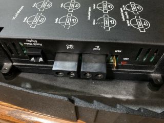Rockford Fosgate Punch Power 250.  2 Amplifier w/ endcaps Old School Power Rare 7