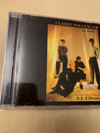 Classix Nouveaux La Verite Cd Cherry Red ‎– Cdmred 217 Bonus Tracks Very Rare