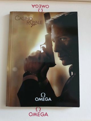 Very Rare Omega/james Bond 007 Casino Royale Collectors Book
