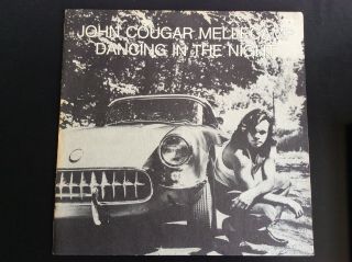 John Cougar Mellencamp Dancing In The Night Live 1988 Ltd Ed Holland Import Rare
