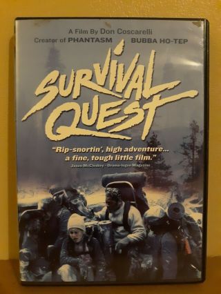 Survival Quest Rare Oop Anchor Bay Dvd Don Coscarelli,  Lance Henriksen