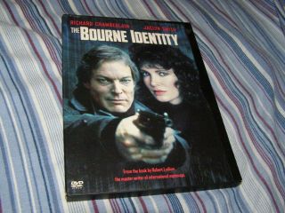 The Bourne Identity (r1 Dvd) Rare Oop Richard Chamberlain 1988 16:9 Widescreen