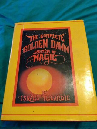 The Complete Golden Dawn System Of Magic Israel Regardie Rare Magick 1990 Ed.