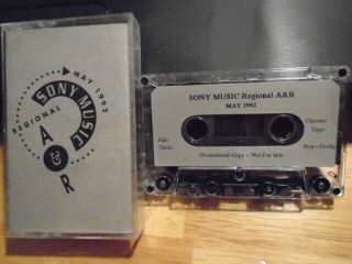 Rare Promo Sony A&r Cassette Tape R&b La Rue Rap Spoiled Little Kids Unreleased