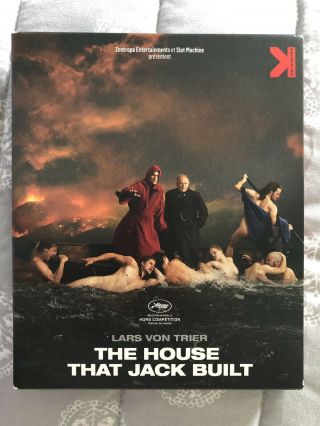 House That Jack Built Full Slip Blu Ray - Rare Import - Region B - Viewed Only Once