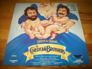 The Corsican Brothers Laserdisc Ld Very Rare Cheech & Chong