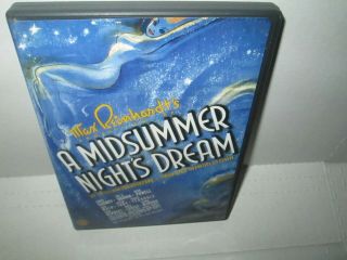 Shakespeare A Midsummer Nights Dream Rare Dvd James Cagney 1935