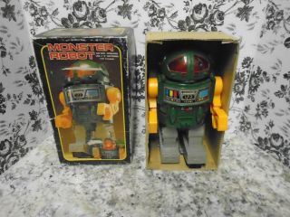 Rare - Vintage Monster Robot (not) By Alps Made In Japan