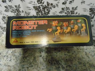 Rare - Vintage Monster Robot (Not) by ALPS Made in Japan 8