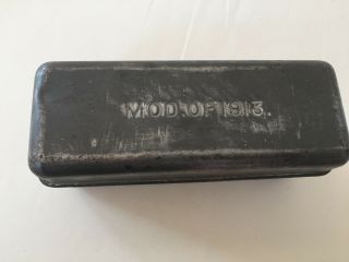 Rare Us Army Model 1913 Bacon Can