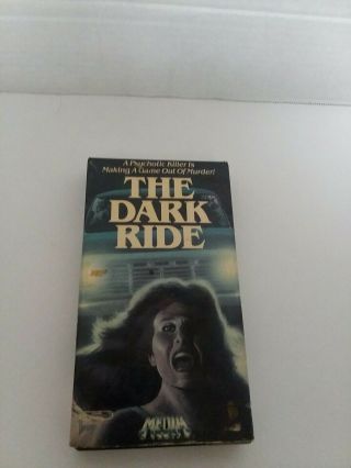 The Dark Ride Vhs,  Rare Media Horror