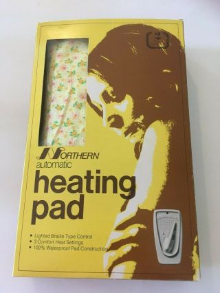 Rare Vintage Northern Automatic Heating Pad Model 812