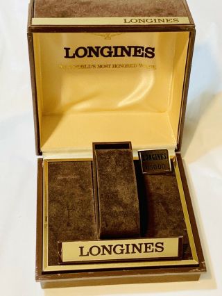 Vintage Men’s Longines Box Empty Box For Wrist Watch Rare