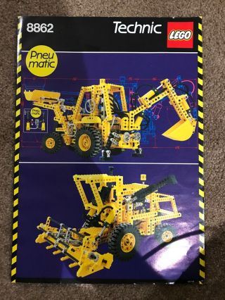 Lego Technic 8862 Complete,  Rare set 3