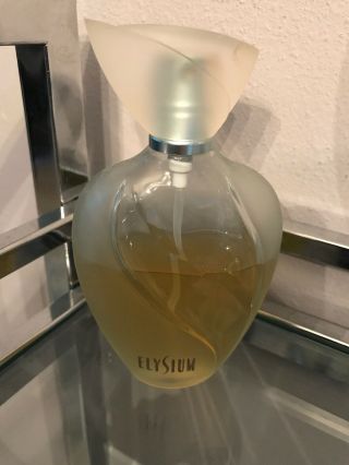Clarins Elysium 3.  4 Oz.  100 Ml Eau De Toilette 1/2 Full Perfume Vintage Rare