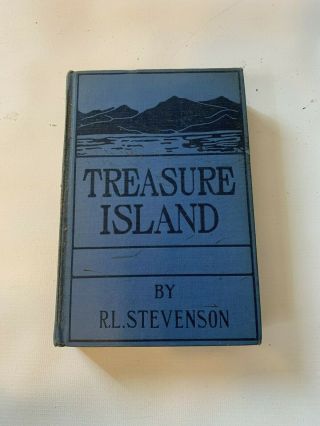Treasure Island By R.  L.  Stevenson Book Vintage Classic Rare Good Read