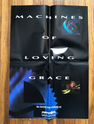 Machines Of Loving Grace Self Titled Rare Promo Poster 1991