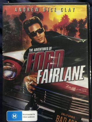 The Adventures Of Ford Fairlane Rare Dvd Andrew Dice Clay Ed O 