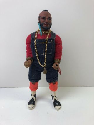 Vintage 1983 A - Team Mr T Action Figure Galoob Rare Missing One Earring