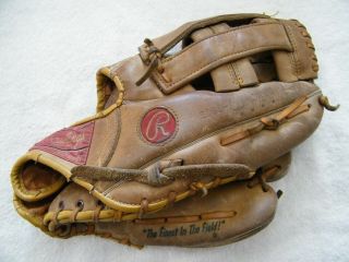 Rare Vintage Rawlings 1061 Mike Schmidt Leather Baseball Glove For Jc Penney