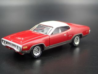 1972 Plymouth Satellite Sebring Plus Rare 1:64 Scale Limited Diecast Model Car