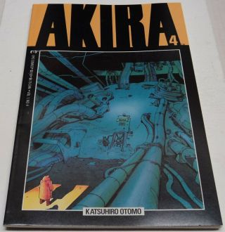 Akira 4 (marvel / Epic Comics 1988) 1st Full Color Printing (fn) Rare