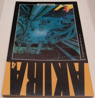 AKIRA 4 (Marvel / Epic Comics 1988) 1st full color printing (FN) RARE 2