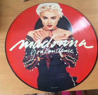 Madonna You Can Dance German Promo Picture Disc Pro - Mad - 1 Becoming Very Rare