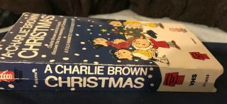 A Charlie Brown Christmas VHS 1987 Hi - Tops Snoopy Video Tape Rare Volume 2 5