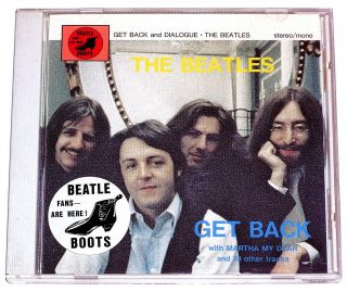 The Beatles - Get Back And Dialogue (tarantura / Master) Japan Cd Rare