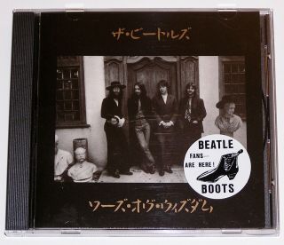 The Beatles - Words Of Wisdom Tarantura Cd W/ Sticker Rare