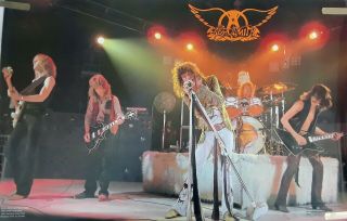 Very Rare Aerosmith Stage 1979 Vintage Music Poster