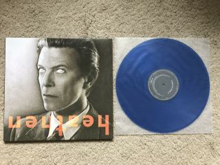 David Bowie - Heathen - Rare Blue Vinyl Tri - Fold Cover - Never Played