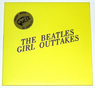 The Beatles - Girl Outtakes Tmoq / Tarantura Japan Cd W/ Sticker Cardsleeve Rare
