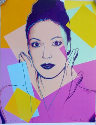 Andy Warhol•a Tribute To Karen Kain 1980•ago Toronto Poster 22x34 Rare