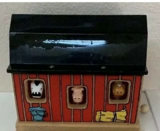 Retired Vintage 1990s Brio 37553 Busy Town Pop Out Animal Tunnel,  Rare,  Htf