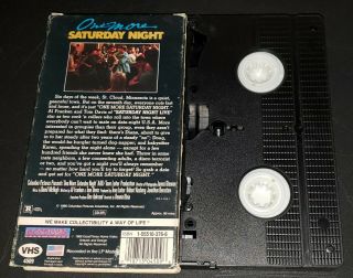 One More Saturday Night VHS RARE 1989 GoodTimes Homve Video Al Franken Tom Davis 2