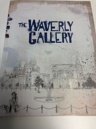 The Waverly Gallery Rare Tony Voter Broadway Book Elaine May,  Lucas Hedges,  Cera