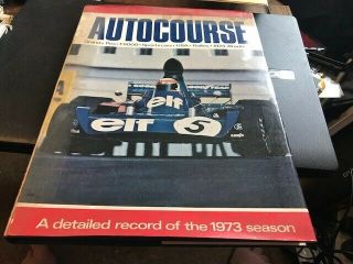 Autocourse - - - Rare Motorsport Review Book - - - 1973 - 74