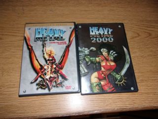 Heavy Metal / Heavy Metal 2000 (2 Dvd) Rare Oop