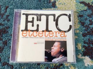 Wayne Shorter “et Cetera” Cd Jazz Very Good Rare 1995 Blue Note Herbie Hancock