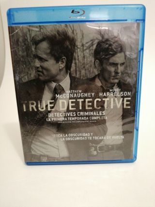 True Detective: Season 1 Blu - Ray Rare Spanish Edition.