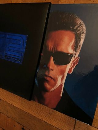 RARE BLUE Terminator 2 T2 Judgment Day Special Edition Laserdisc Set THX 5