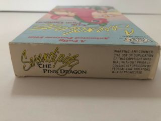 Serendipity The Pink Dragon Rare & OOP Animated Movie Just For Kids Video VHS 4